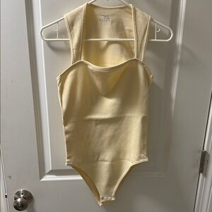 Elegant Cream Shapewear Bodysuit